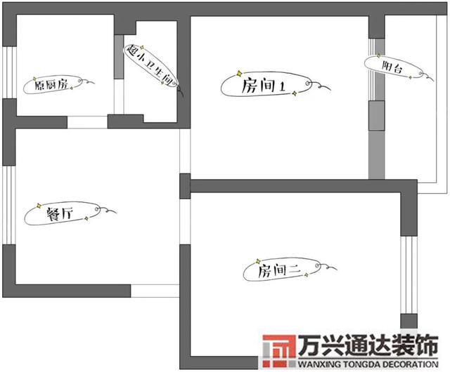 装修两室一厅五十平方房子如何装修两室一厅