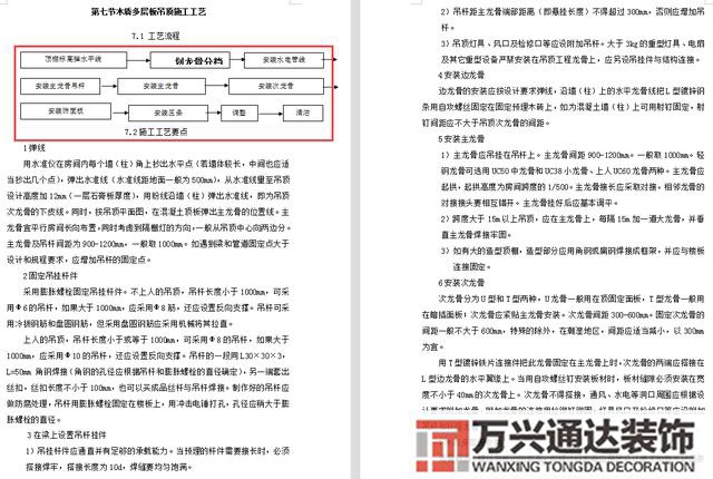 装饰装修施工装饰装修施工方案免费