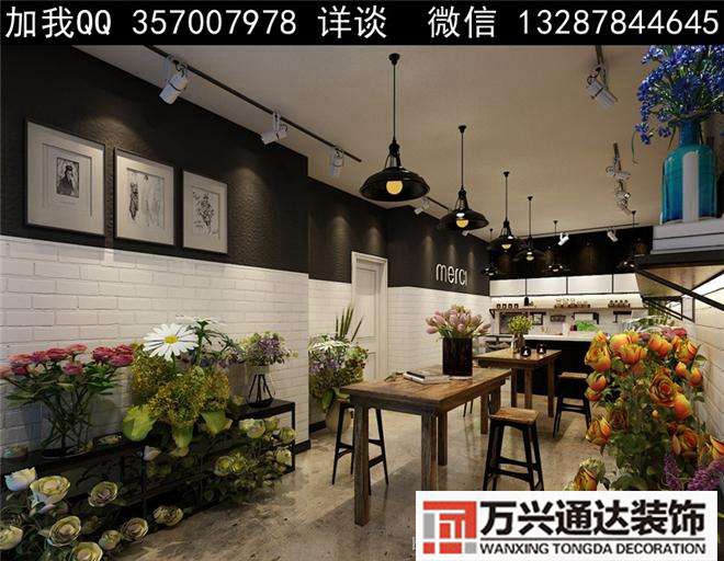 花店设计装修效果图花店装修风格效果实图