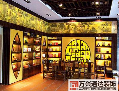 茶叶专卖店装修效果图茶叶店装修风格图片效果图