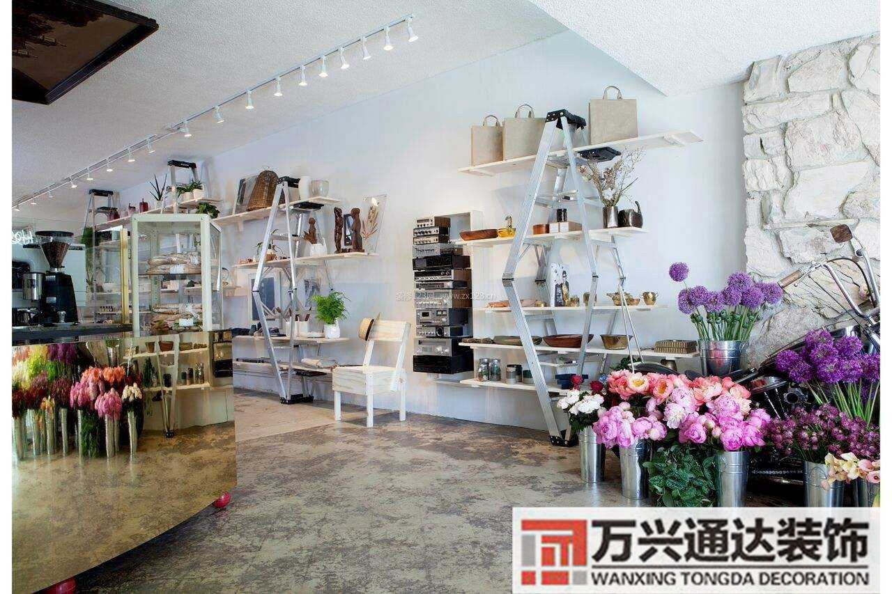 花店装修设计花店装修设计图平面图