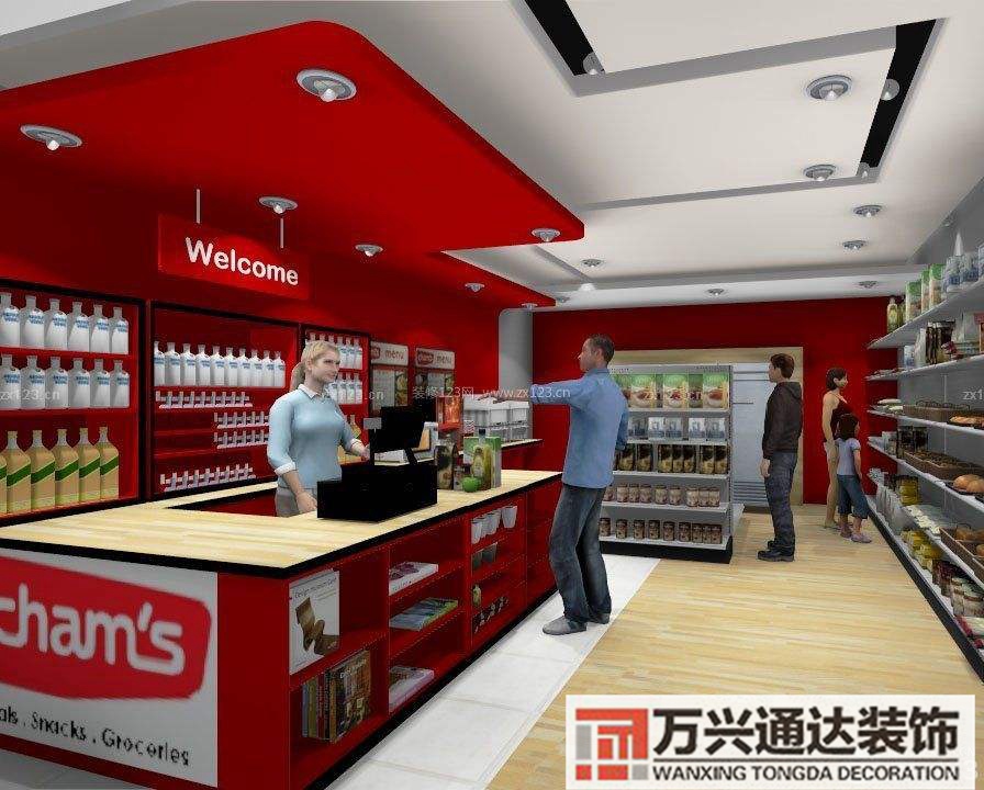 连锁便利店装修连锁便利店装修图