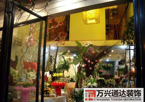 商场花店装修效果图花店门市装修效果图大全